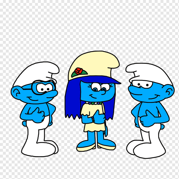 Brainy Smurf Art