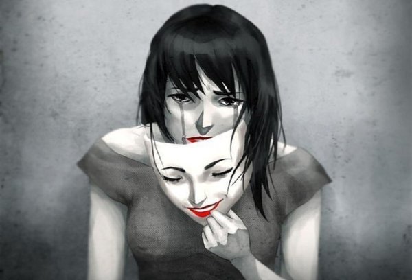 Эскиз театральной маски