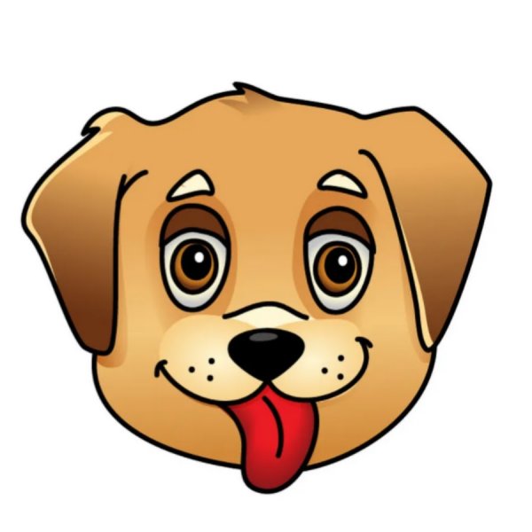 Мордочка собаки нарисовать