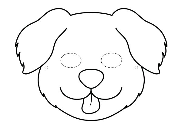 Маска собаки