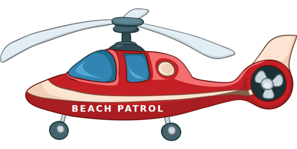 Рисование пожарный вертолет