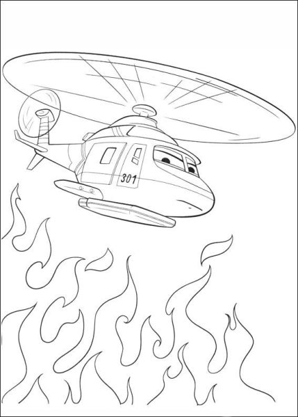 Пожарная машина ракета