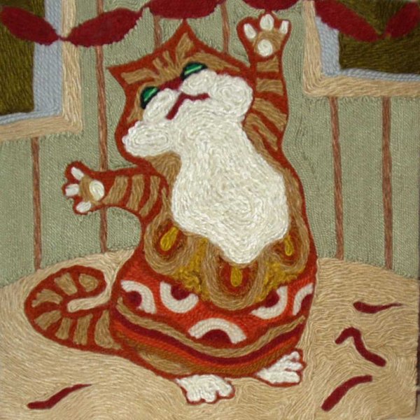 Ниткография гобелен нетканый