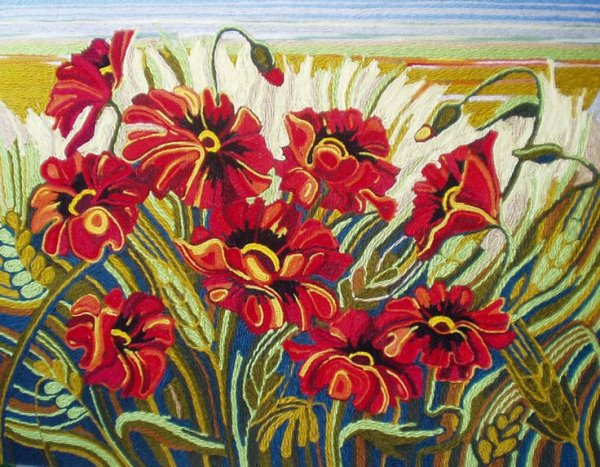 Ниткография маки