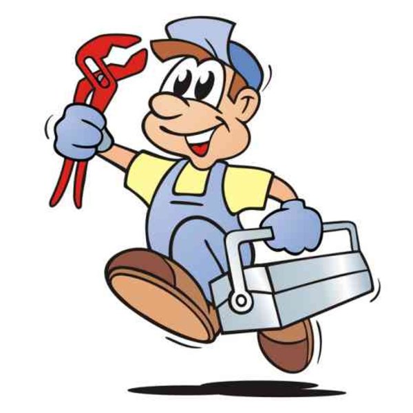 Сантехник мультяшный