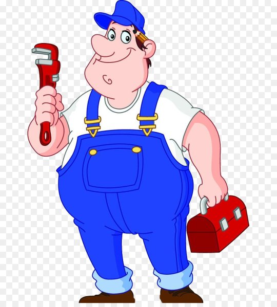 Ремонтник мультяшный