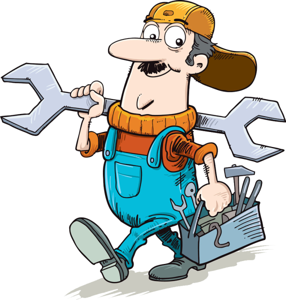 Слесарь карикатура