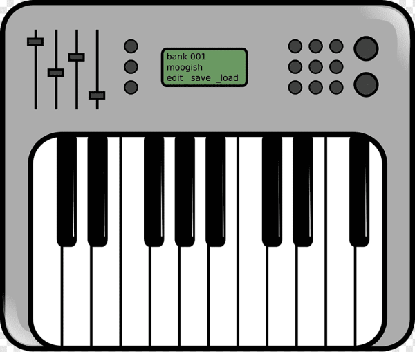 Синтезатор раскраска