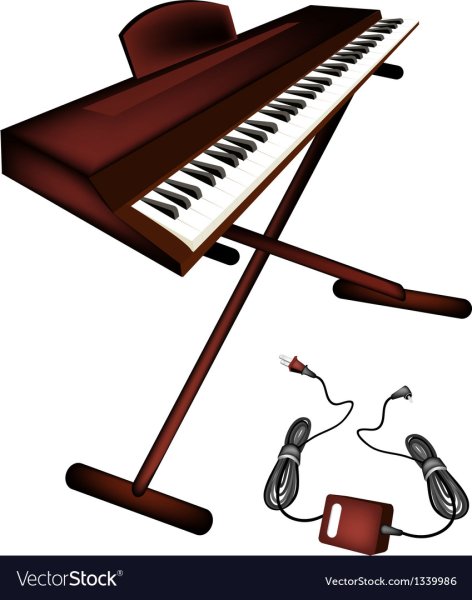 Мультяшный синтезатор