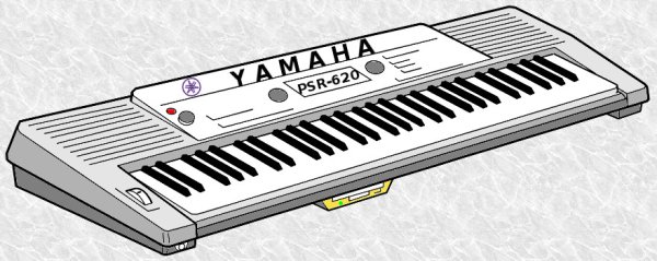 Схема синтезатора Yamaha PSR 630