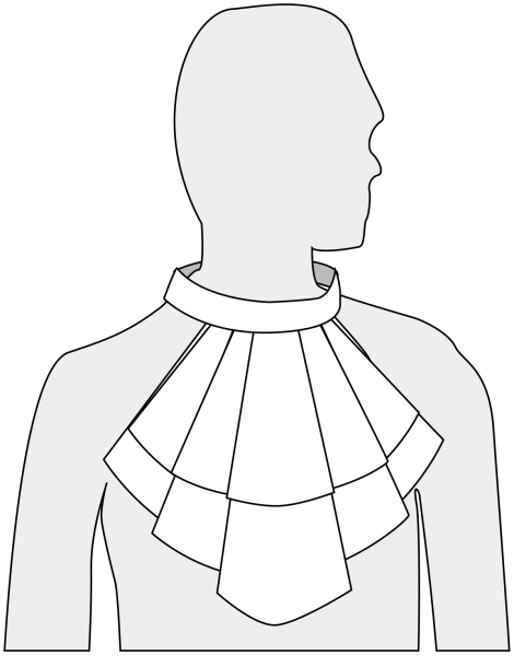 Эскиз воротника