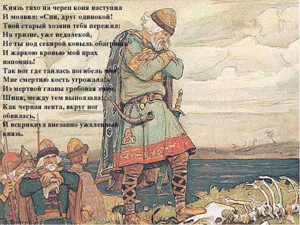 Рисунок князя Олега 4 класс