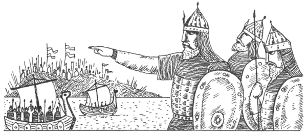 Князь Олег и змея