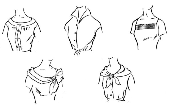 Фасоны Воротников