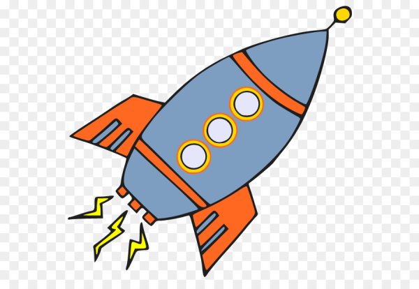 Космический корабль мультяшный