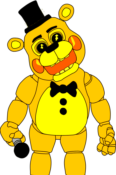 FNAF золотой Фредди