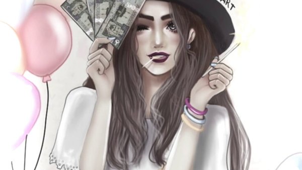 Ариана Гранде мультяшная