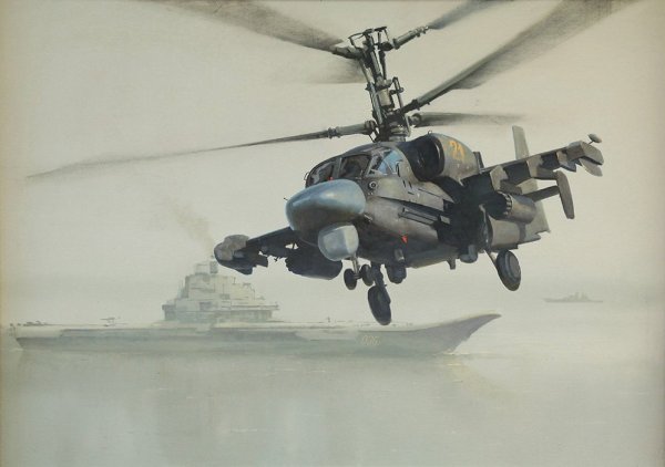 Вертолёт акула ка-52