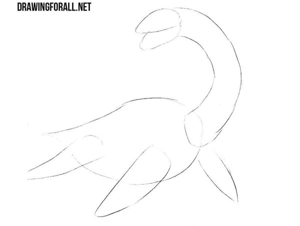 Несси раскраска