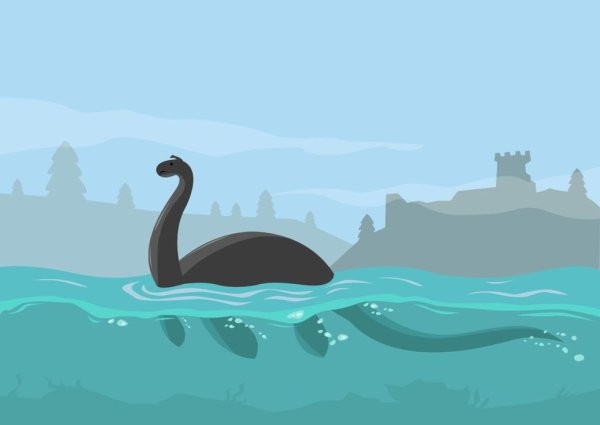 Лохнесское чудовище мультфильм