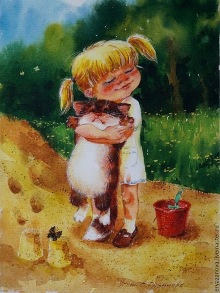 Душевные иллюстрации добрые