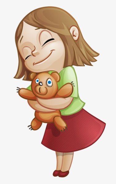 Девочка мультяшка