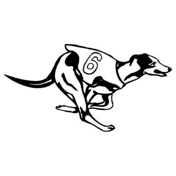 Мультяшная собака бежит