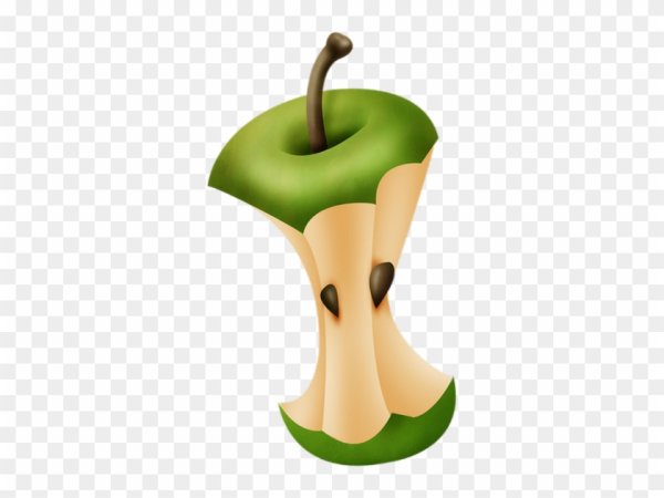 Огрызок от яблока