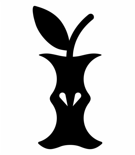 Огрызок мультяшная