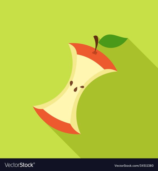 Значок огрызок