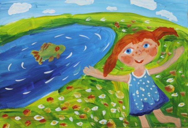 Рисунок лето