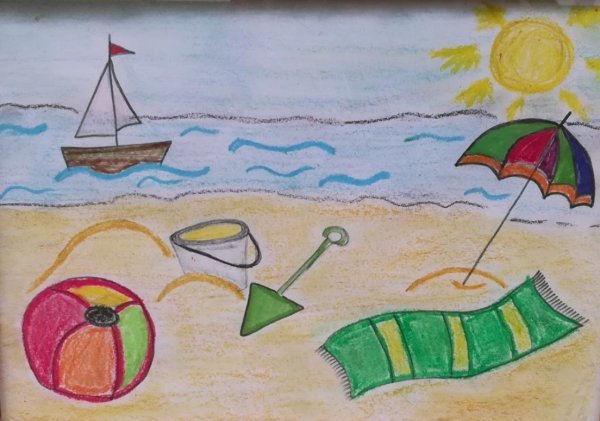 Детские рисунки красками