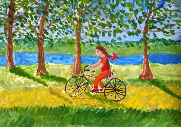 Рисование лето