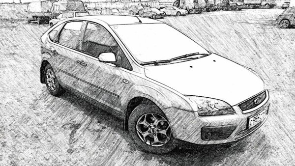 Форд фокус 2 седан 2007 рисунок