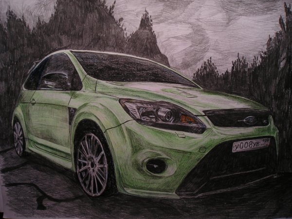 Скетчи Ford Focus 2