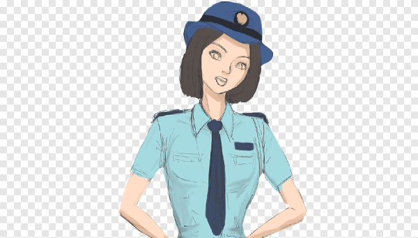 Мультяшные полицейские девочки