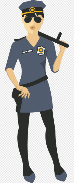 Мультяшные полицейские девочки