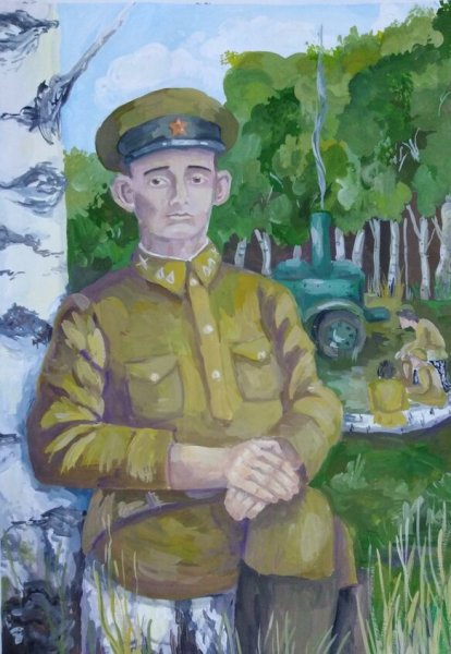 Солдат победитель рисунок