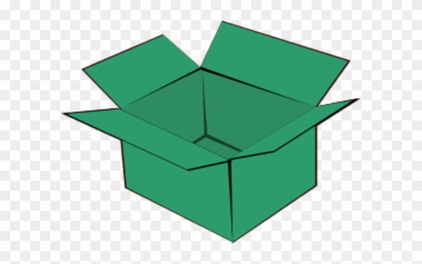 Зеленая коробка для детей