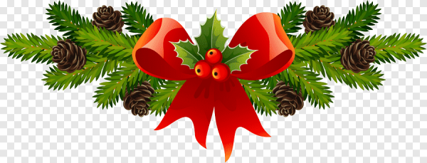 Стилизованная ветка ели