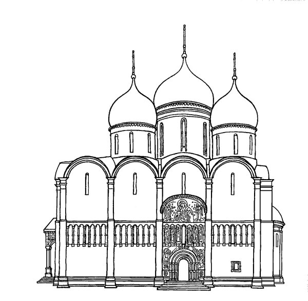 Успенский собор Московского Кремля