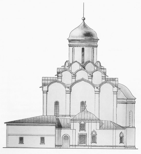 Храм Успения Пресвятой Богородицы Ярославль нарисовать