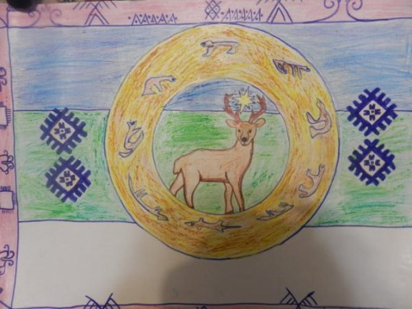 Рисование на тему Республика Коми