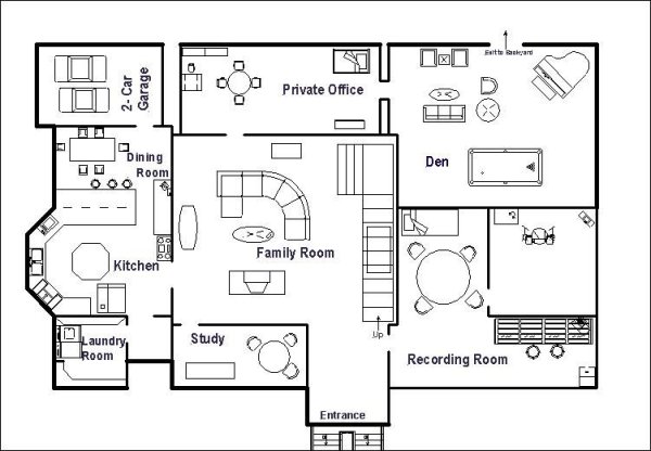 План дома мечты