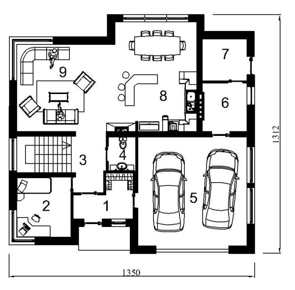 Нарисовать проект дома