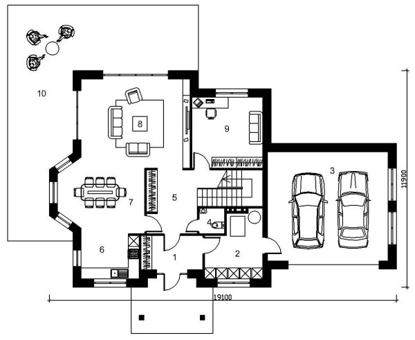 Дом мечты план