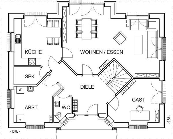 Чертежи красивых домов