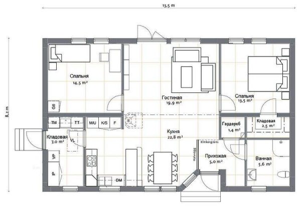 Планировки домов вид сверху