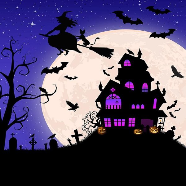 Домик Хэллоуин