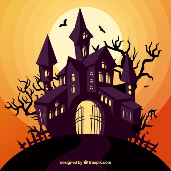 Замок для Хэллоуина